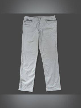 Lululemon Gray ABC Classic Fit size 36 #golfwear #athleisure